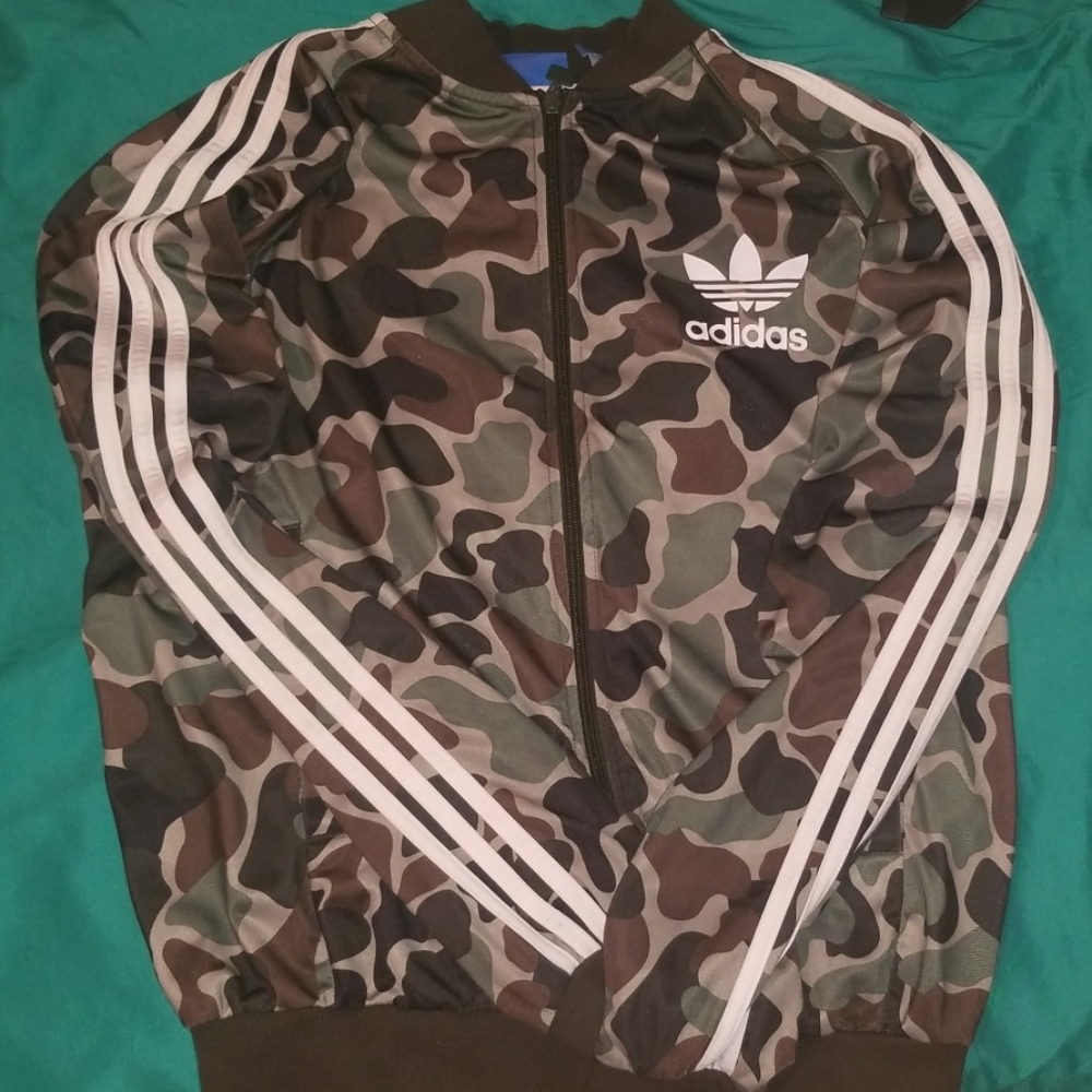 Camo Adidas jacket